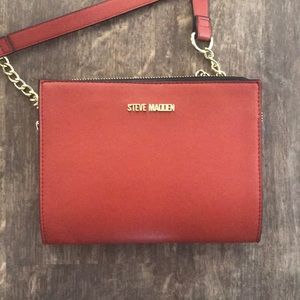 Orangey red Steve Madden crossbody